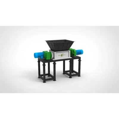 two shafts shredder