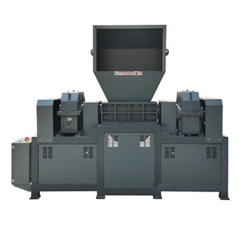 Heavy Duty Multiple Purpose Two Shaft Shredder For E-waste Medical Waste Recycling